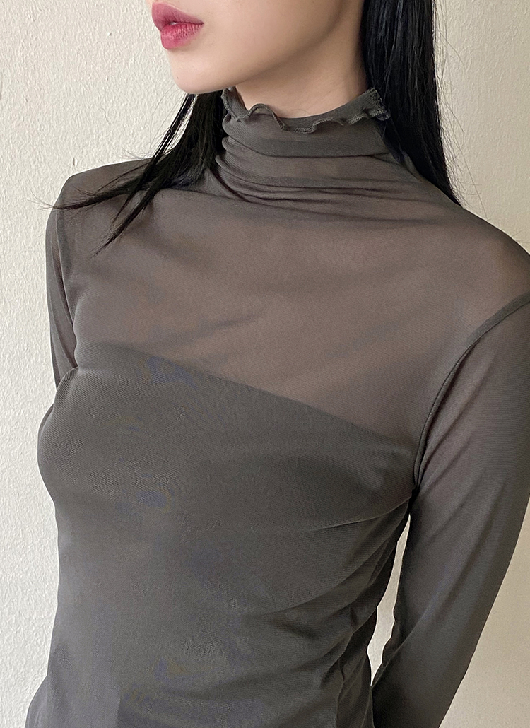 メロウシアーハイネックTシャツ | レディースファッション通販 - DHOLIC