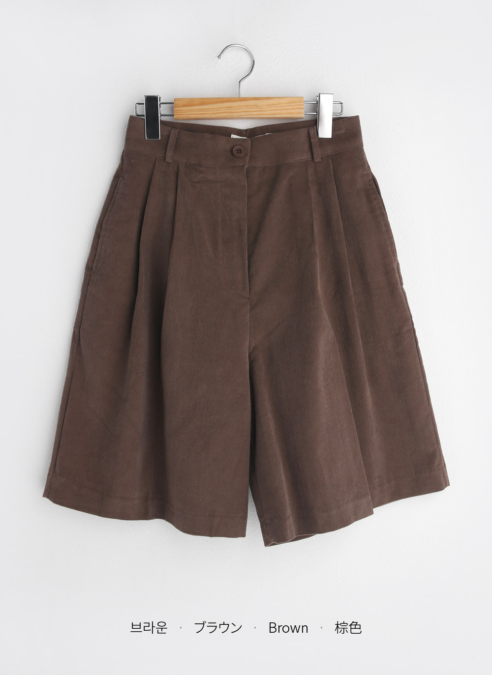 人気新品 コーデュロイタックハーフパンツ | レディースファッション通販 パンツ