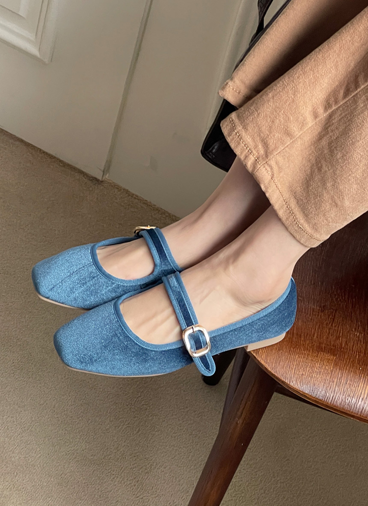 ベロアメリージェーンシューズ | レディースファッション通販 - DHOLIC