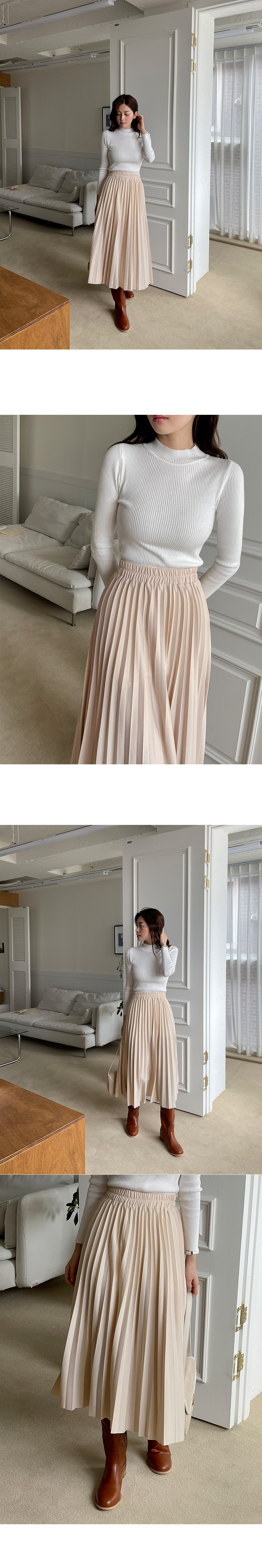 ハーフネックリブニット | DHOLIC | 詳細画像7