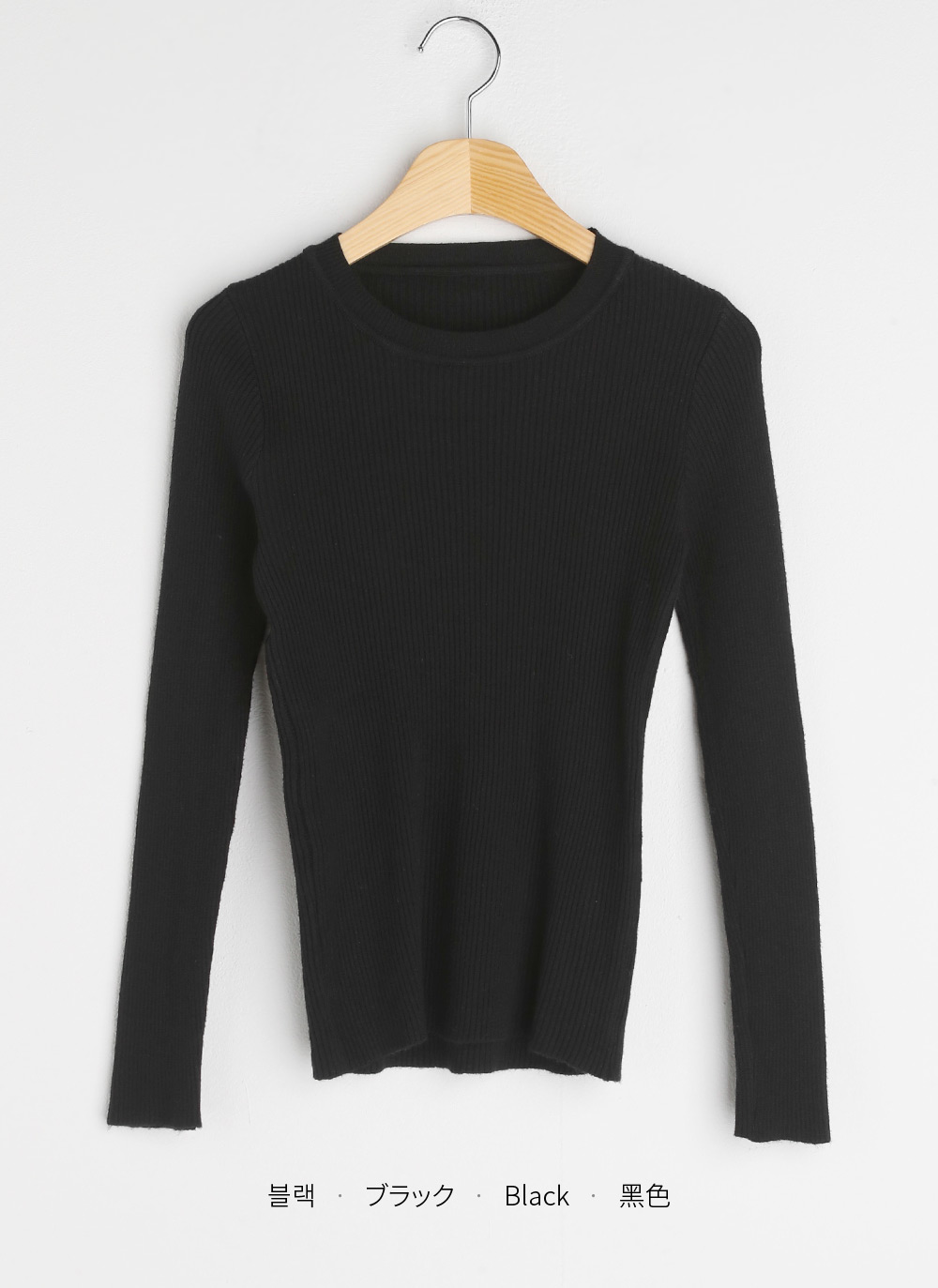 ラウンドネックリブニット | DHOLIC | 詳細画像15