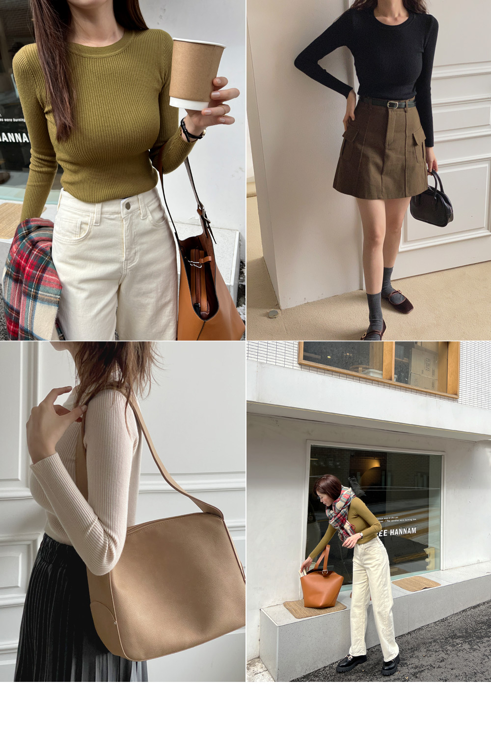 ラウンドネックリブニット | DHOLIC | 詳細画像2