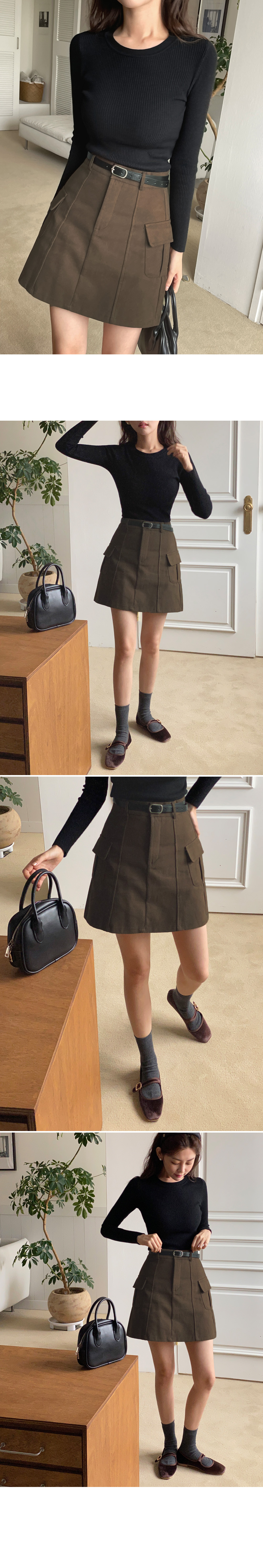 ラウンドネックリブニット | DHOLIC | 詳細画像13