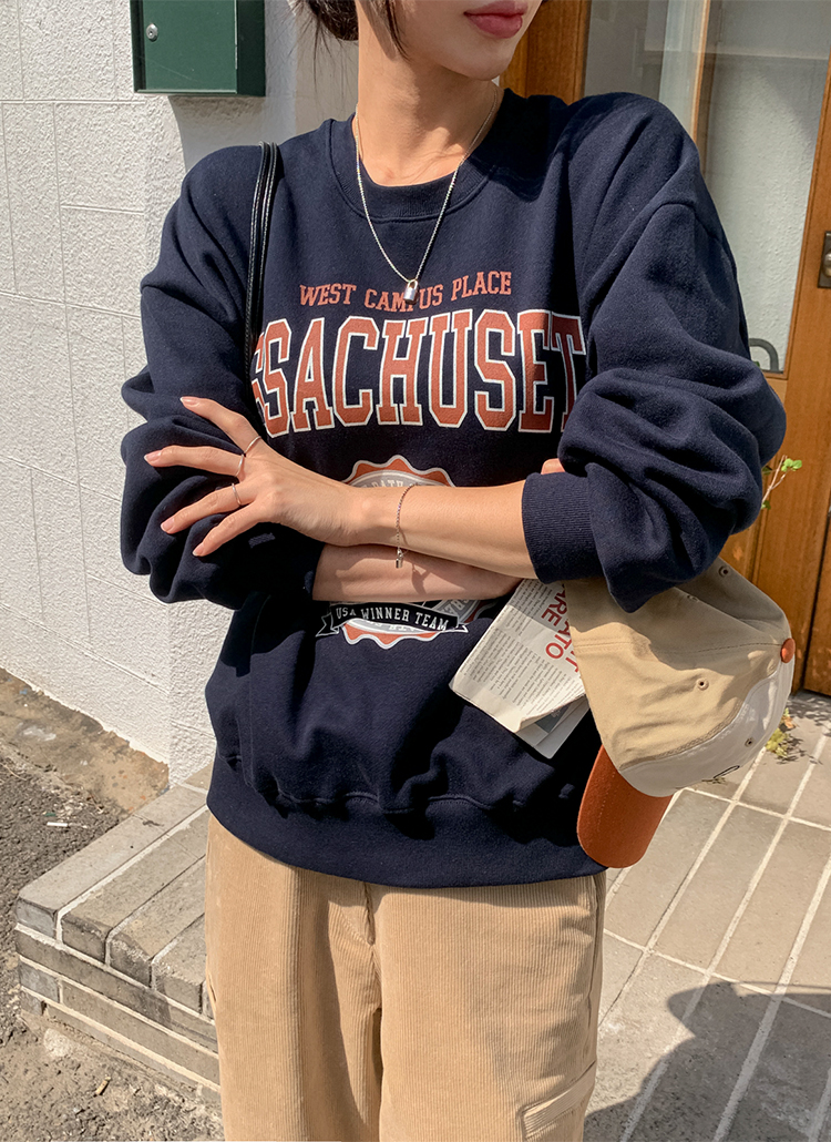 裏起毛ロゴスウェット | レディースファッション通販 - DHOLIC