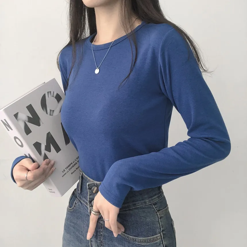 6COLORSラウンドTシャツ | lilisense | 詳細画像14