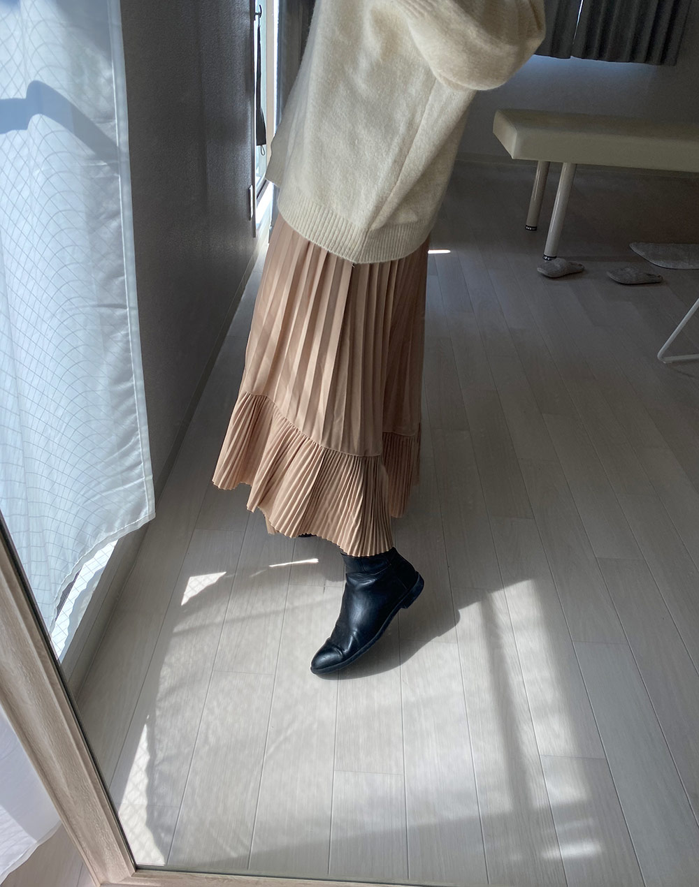ランダム裾プリーツスカート | 詳細画像12