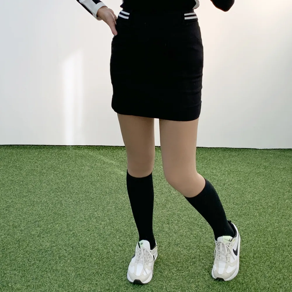 配色ラインサイドゴムミニスカートパンツ | voer | 詳細画像18