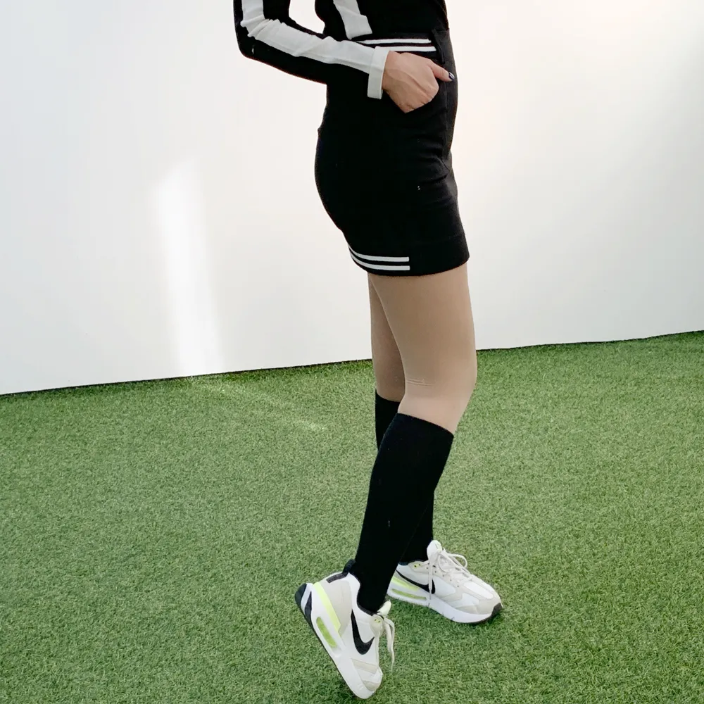 配色ラインサイドゴムミニスカートパンツ | voer | 詳細画像19
