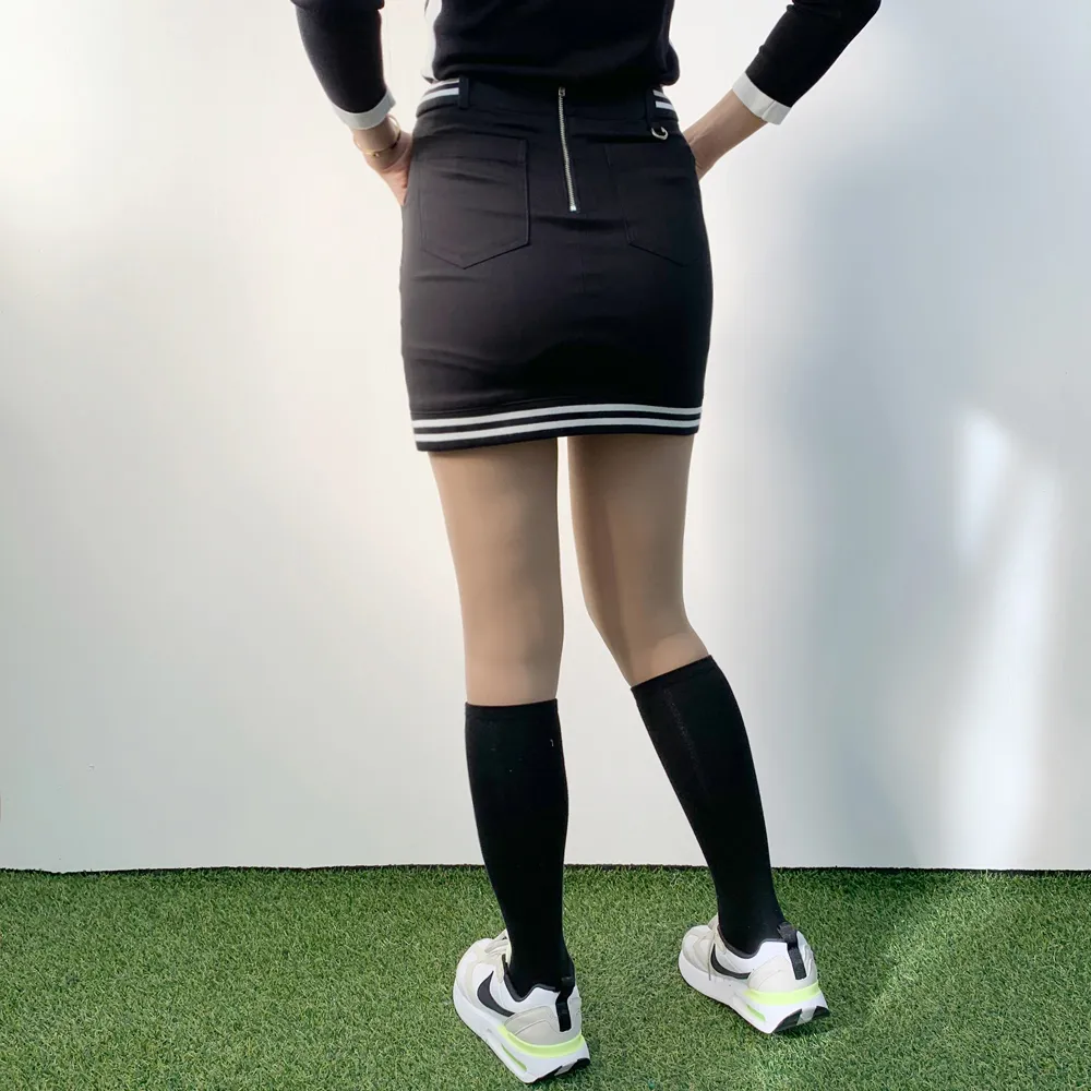 配色ラインサイドゴムミニスカートパンツ | voer | 詳細画像24