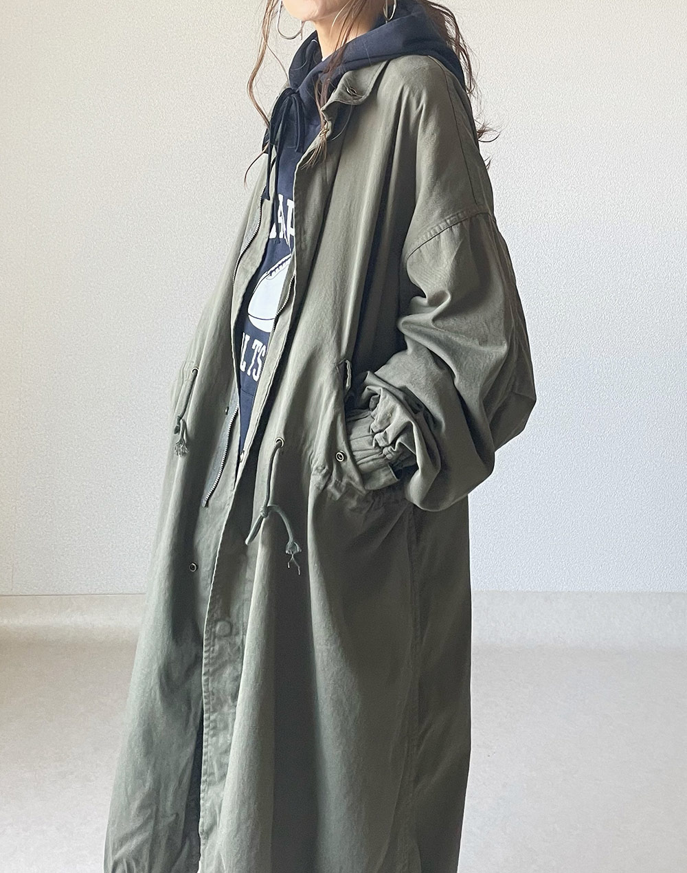 ビッグシルエットモッズコート | レディースファッション通販 - DHOLIC