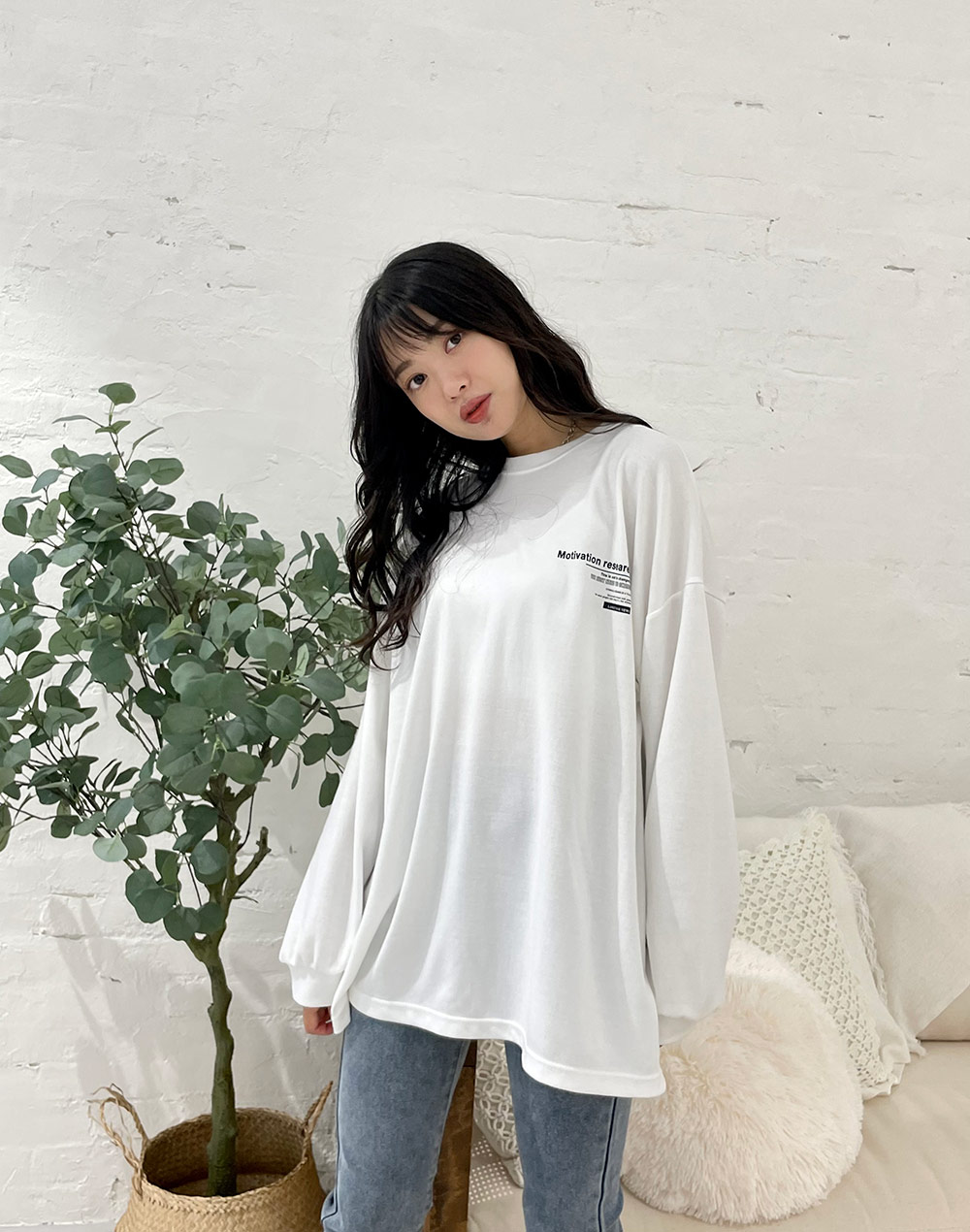 モチベロングTシャツ | レディースファッション通販 - DHOLIC