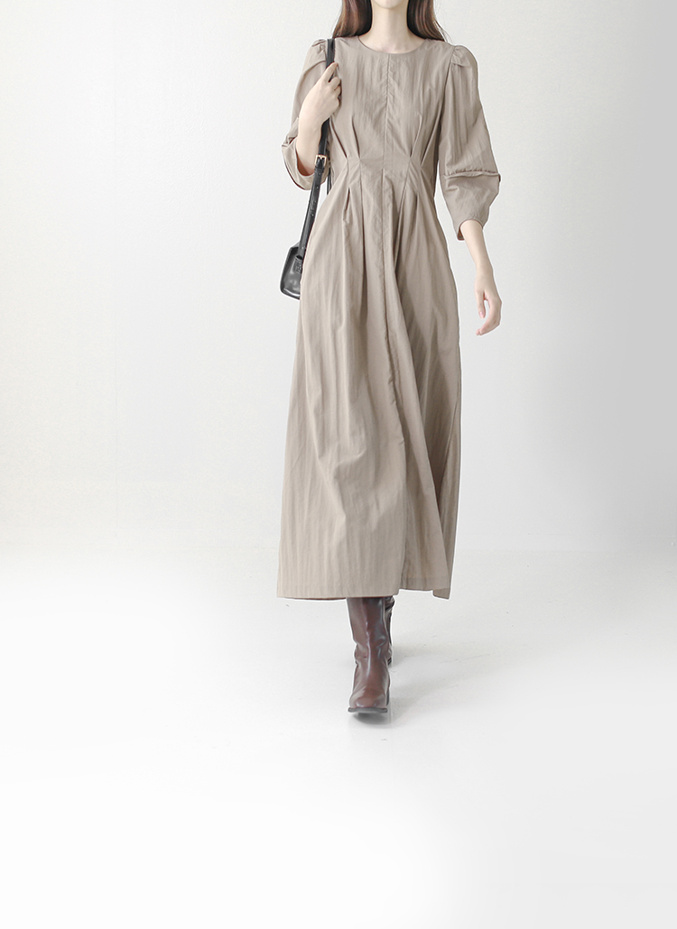 ウエストタックワンピース ウエストタックワンピース（ワンピース）｜1chaku.（イッチャク