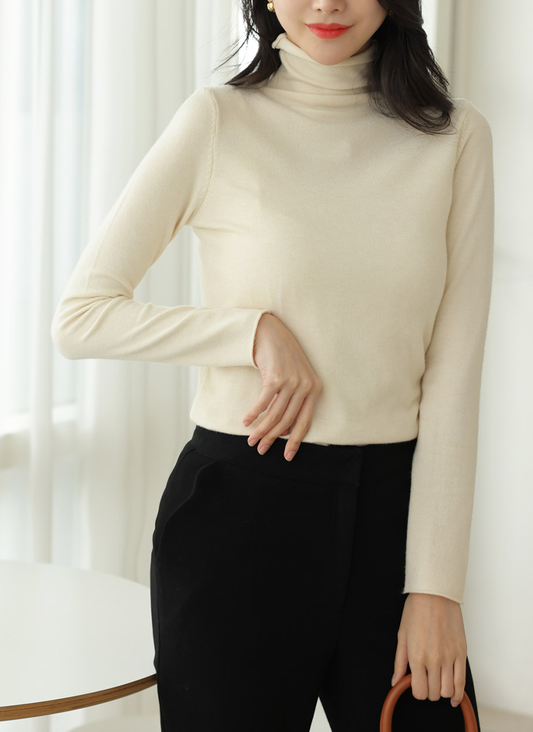 AZUL BY MOUSSY | ヌーディーハイネックニットトップス (ニット