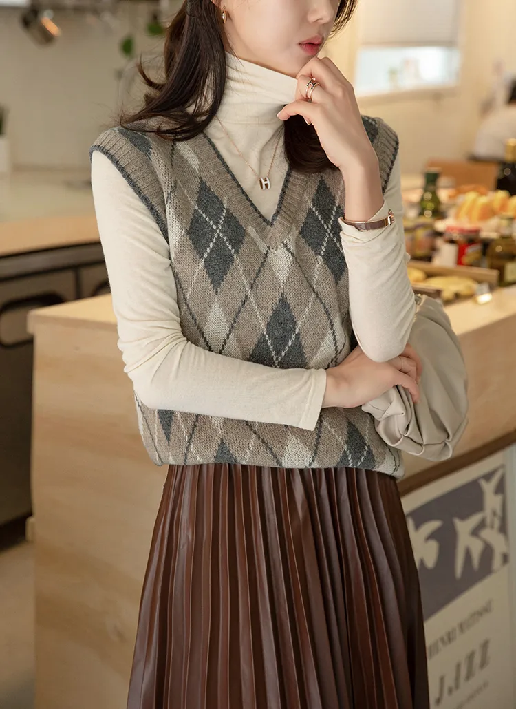 ZKYSO] ニットベスト レディース レディース用 ニットノースリーブ カーディガンセーター ウールニット セーターベスト 袖な ZKYSO] ニットベスト  レディース Vネック ベルト付き チョッキ ノースリーブ カジュアル もっちり生地 編みベスト ニット ZKYSO] ニットベスト ... [ZKYSO] ニットベスト レディース Vネック ノースリーブ ニット カシミア 袖なし ニットチョッキ 体型カバー おしゃれ ク