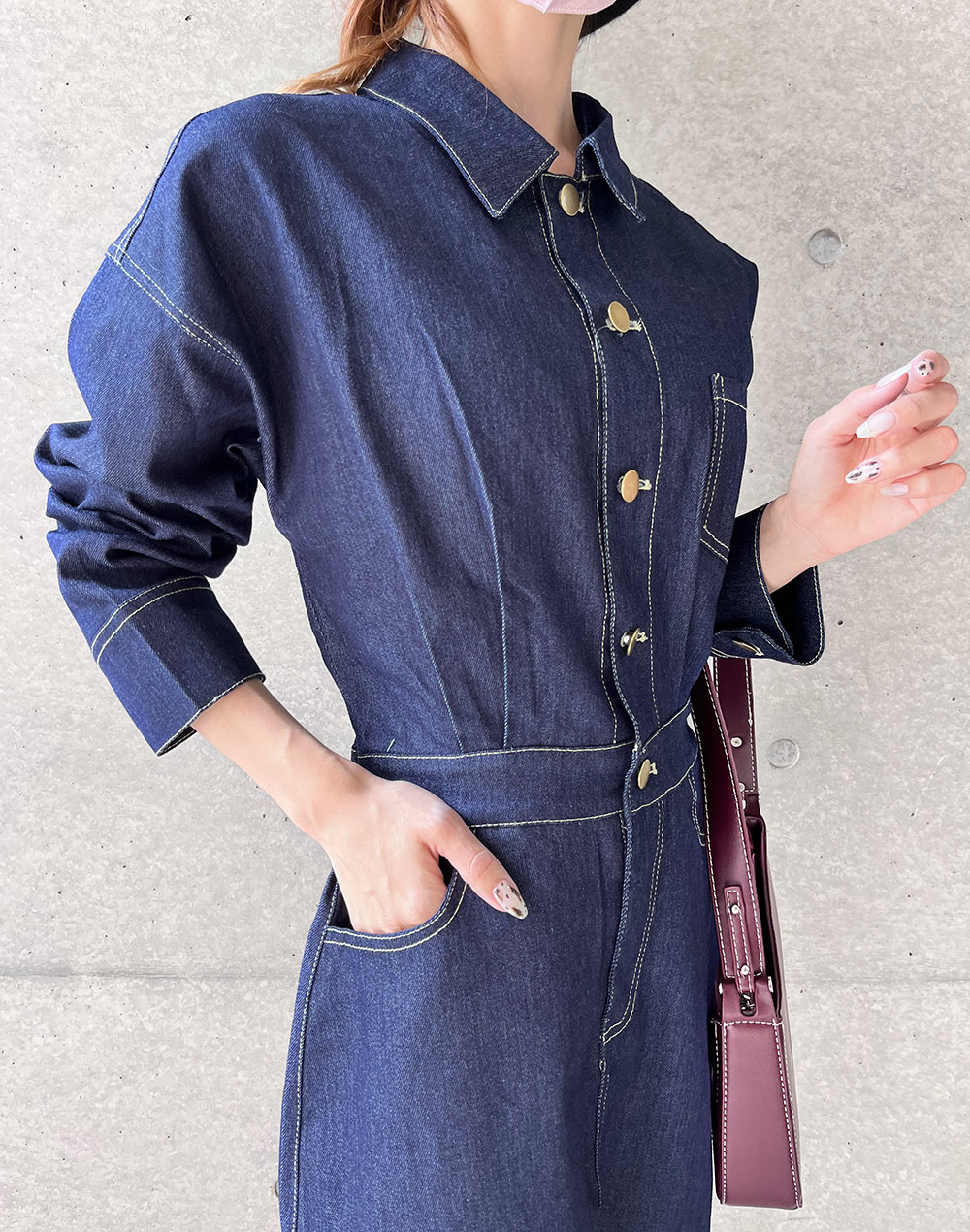 デニムワンピース | レディースファッション通販 - DHOLIC