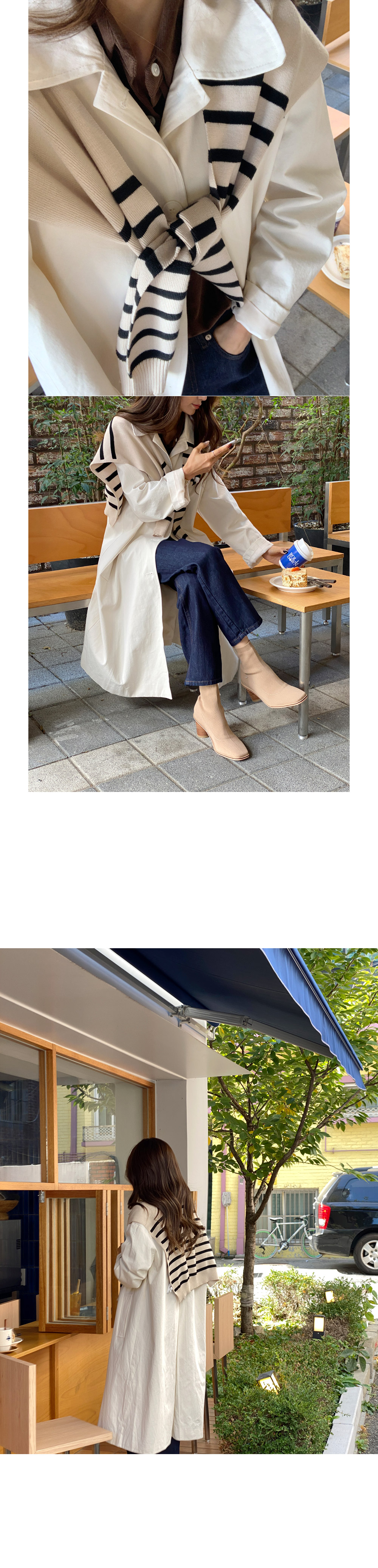 パッチストレートデニムパンツ | DHOLIC | 詳細画像7