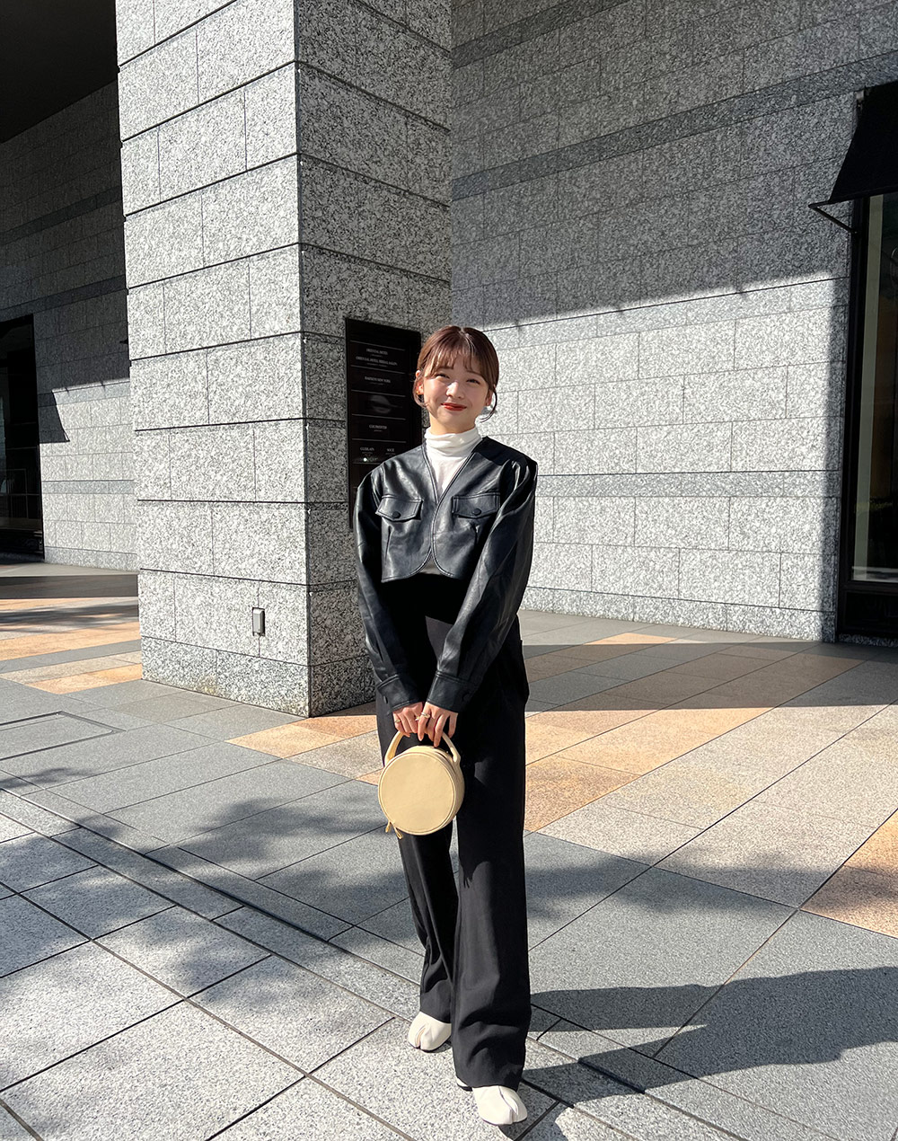 クロップド丈 フェイクレザージャケット 春秋アウター 4082407 1479951_21464381_k4.jpg?f=webp