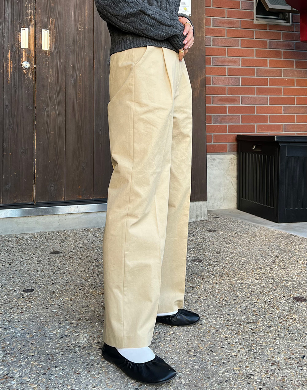 センタープレススラックス | 詳細画像10