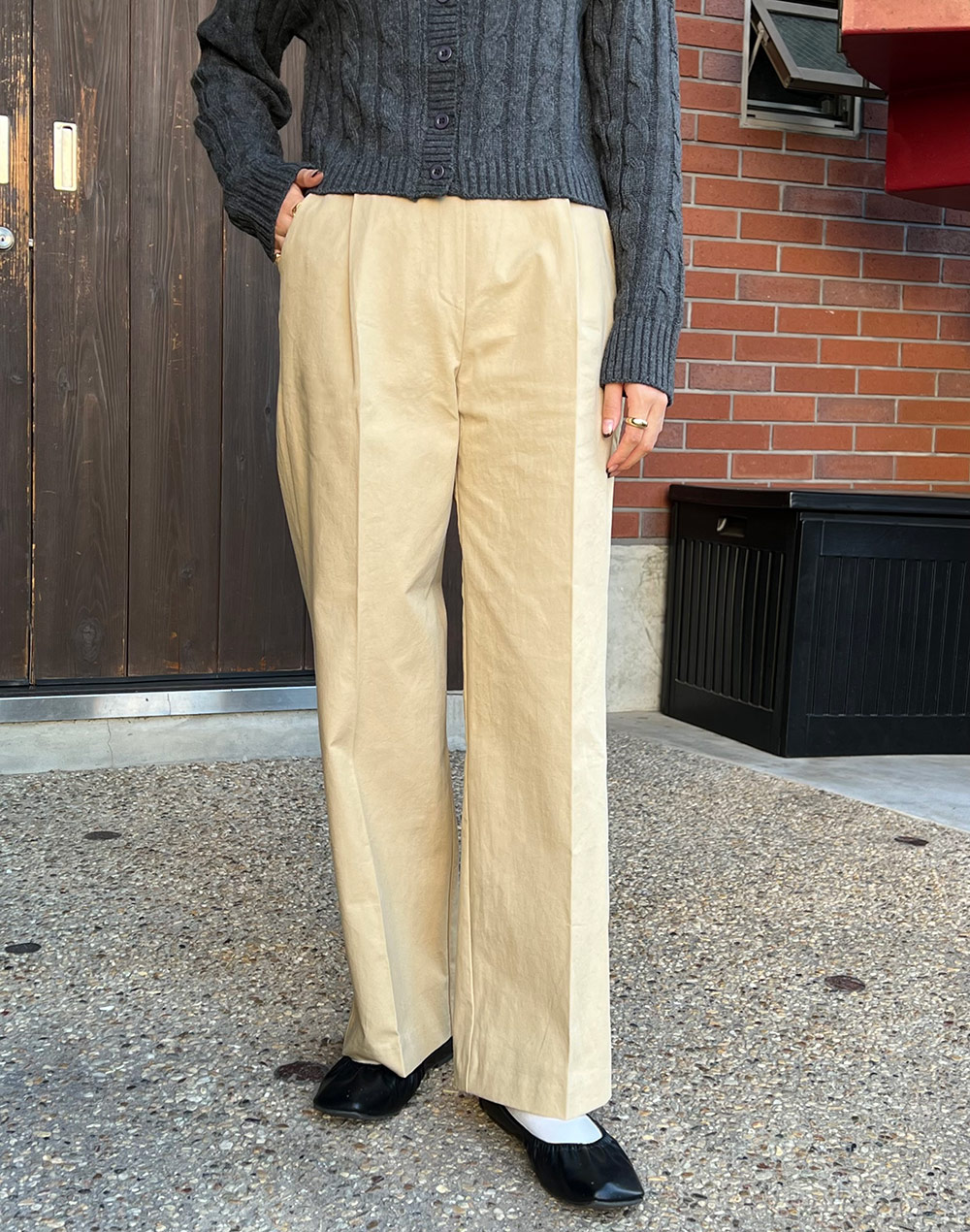 センタープレススラックス | 詳細画像17