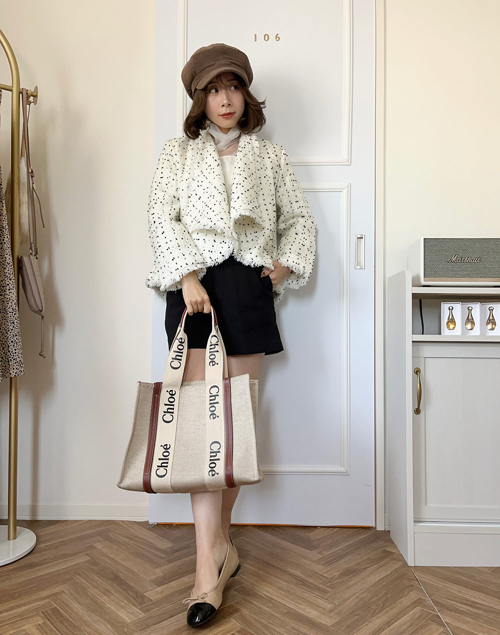 ドットツイードジャケット | レディースファッション通販 - DHOLIC