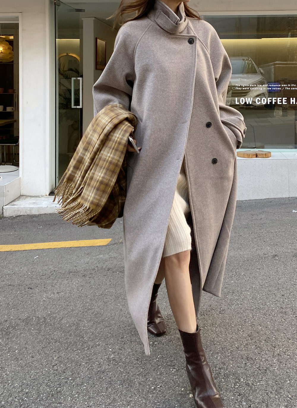2WAYウール混ロングコート | レディースファッション通販 - DHOLIC