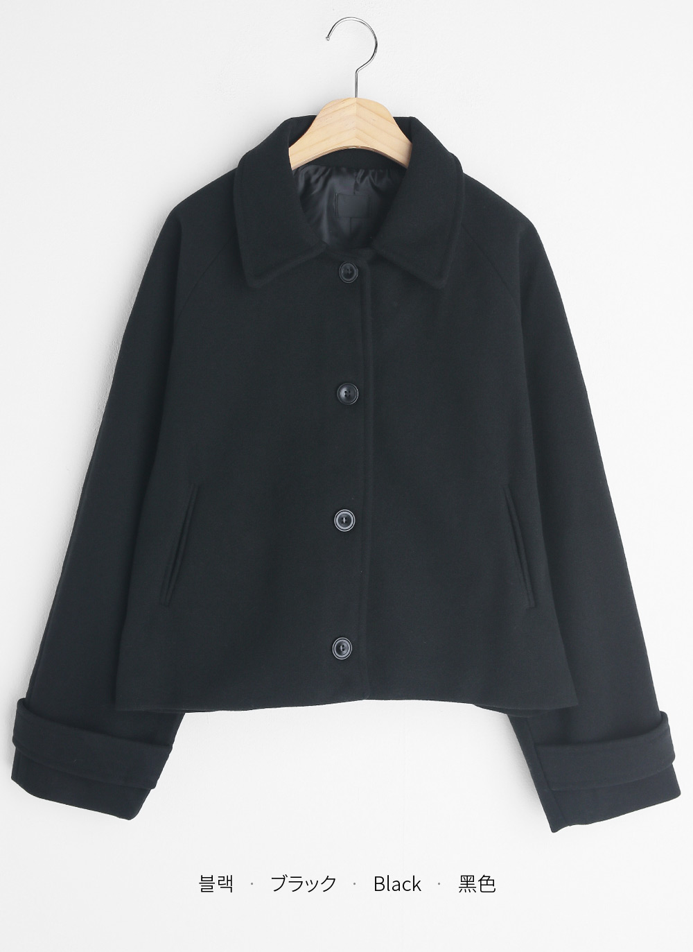 カラーシングルクロップドジャケット | DHOLIC | 詳細画像16