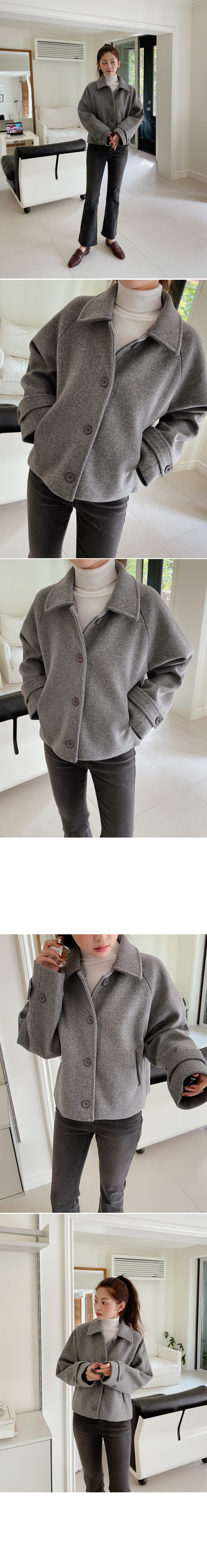 カラーシングルクロップドジャケット | DHOLIC | 詳細画像7