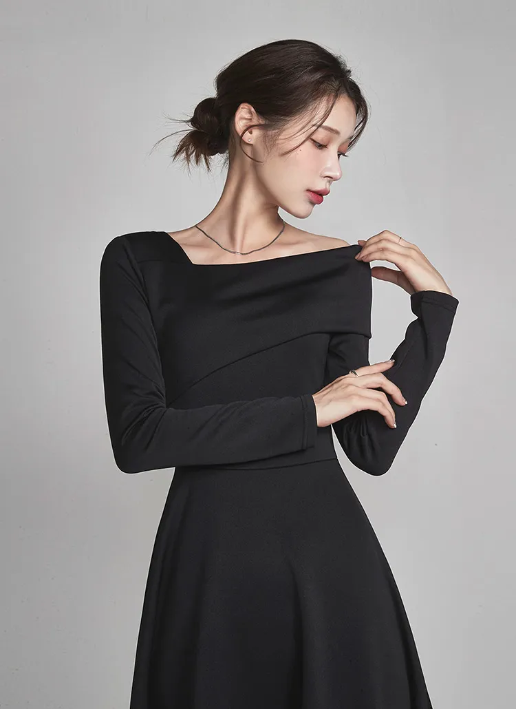 ワンショルAラインワンピース | DHOLIC | 詳細画像1