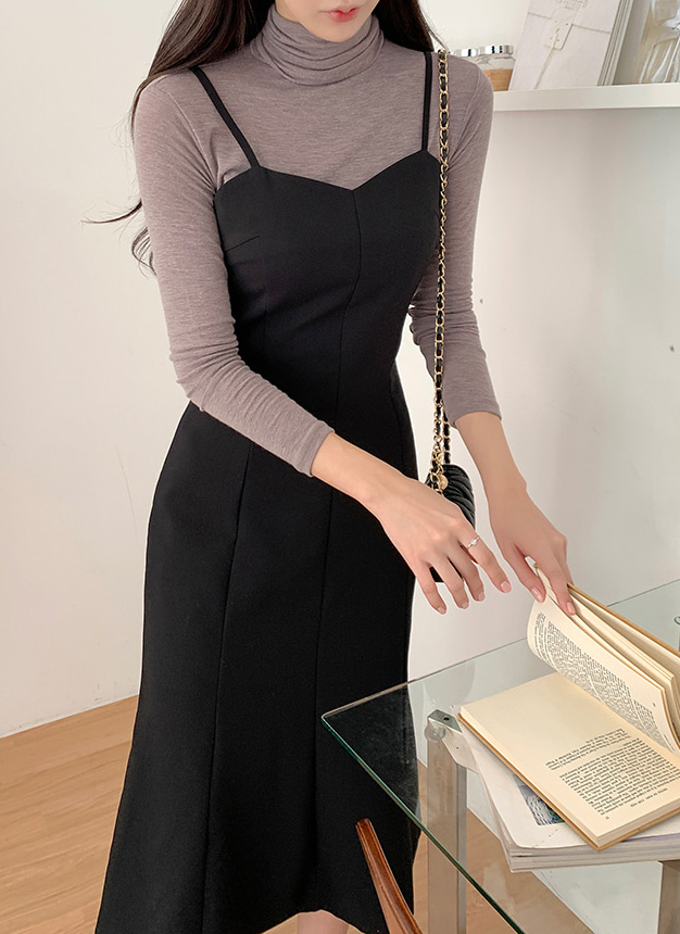 yilon マーメイドワンピース yilonスタイルアップマーメイドワンピース