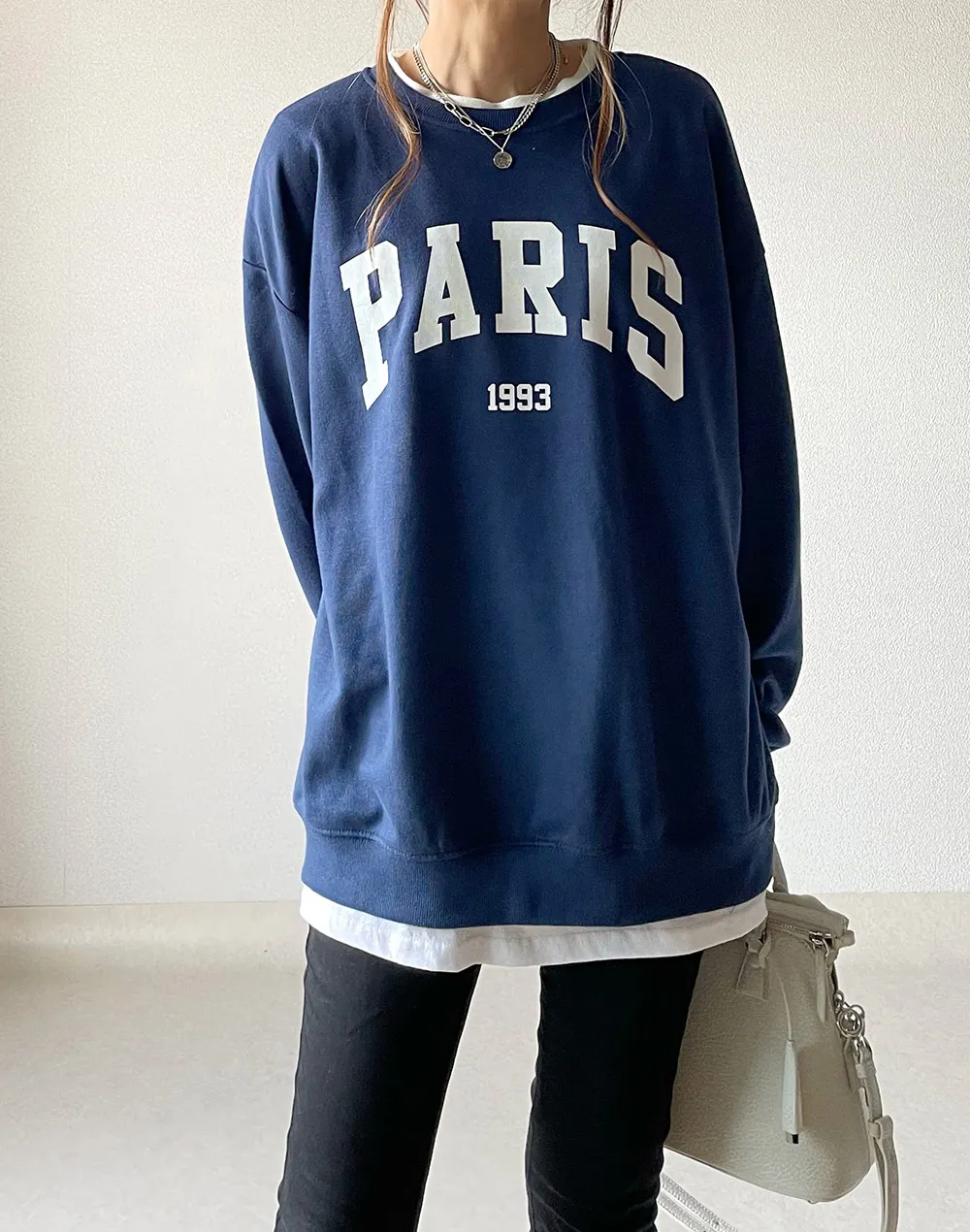 PARISプリントロゴスウェット | レディースファッション通販 - DHOLIC