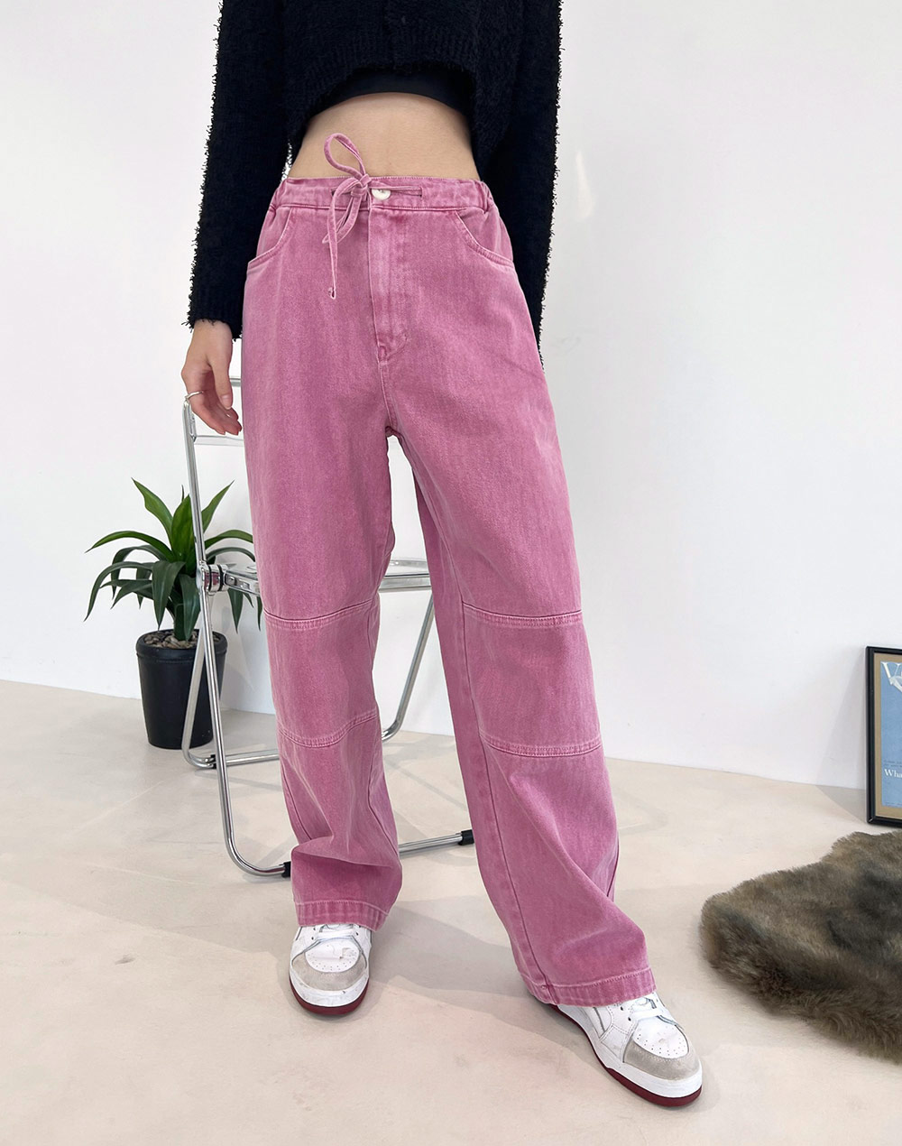 ピンクワイドパンツ | レディースファッション通販 - DHOLIC