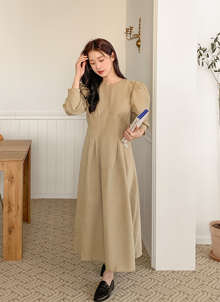 ウエストラインロングワンピース | レディースファッション通販 - DHOLIC