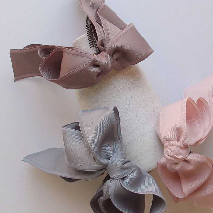 ダブルリボンバナナクリップ | レディースファッション通販 - DHOLIC