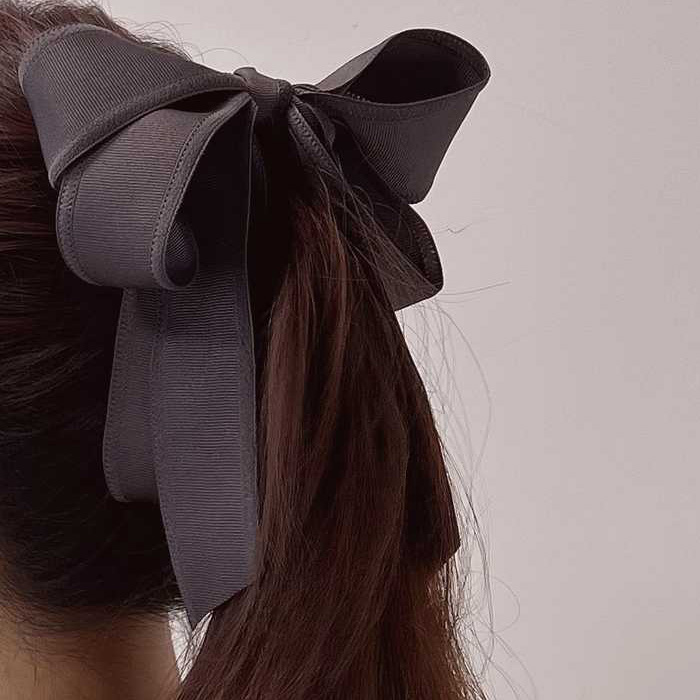 ダブルリボンバナナクリップ | レディースファッション通販 - DHOLIC