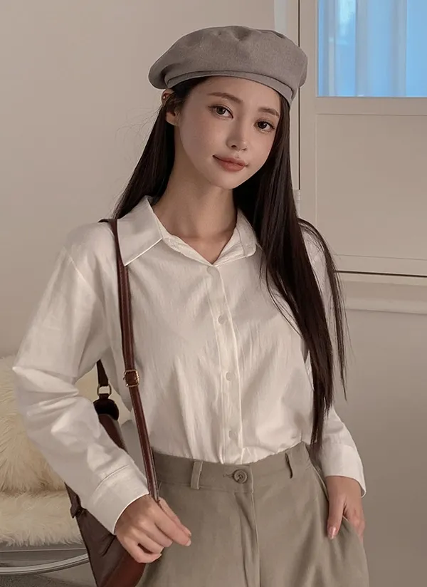 シルバーバックルベレー帽 | qnigirls | 詳細画像1