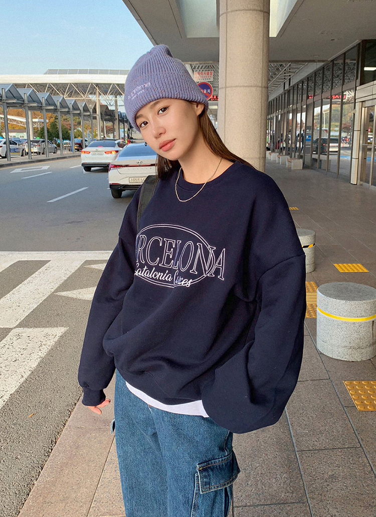 裏起毛BARCELONAスウェット | レディースファッション通販 - DHOLIC