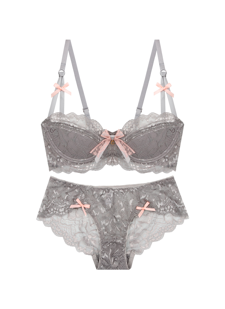 リボンレースブラ&ショーツSET | レディースファッション通販 - DHOLIC