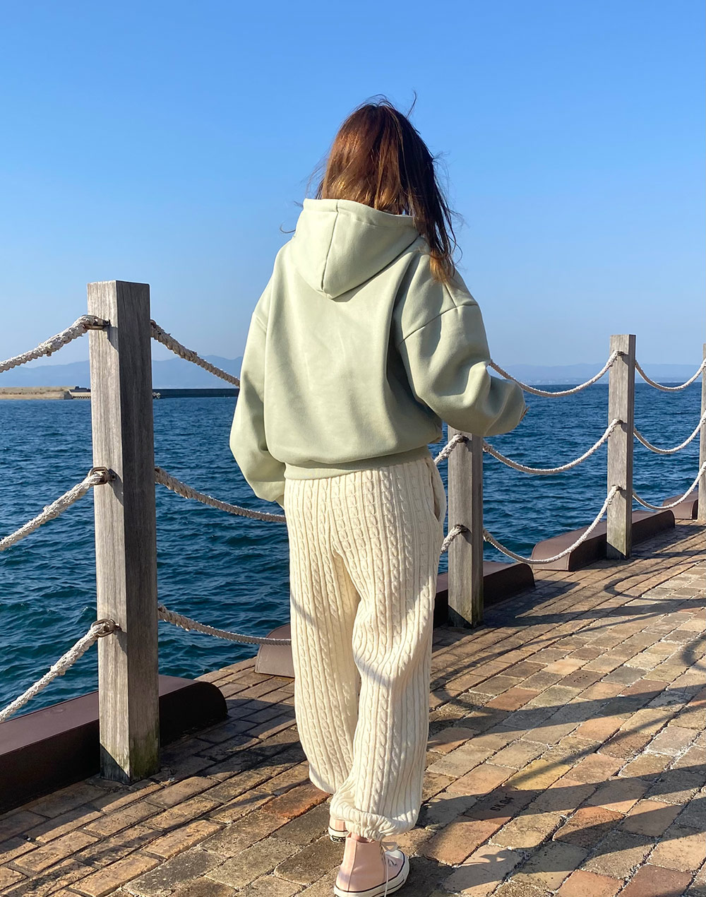 ケーブル編みニットパンツ | レディースファッション通販 - DHOLIC