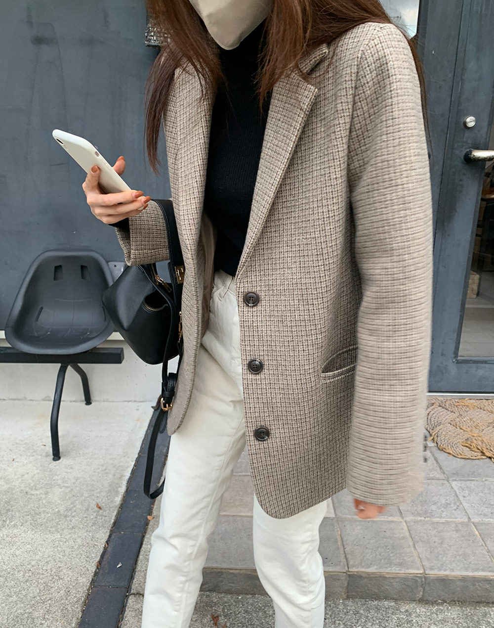 クラシックチェック柄ジャケット | レディースファッション通販 - DHOLIC