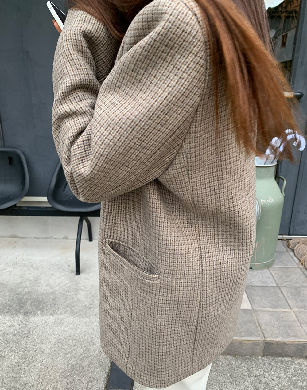 クラシックチェック柄ジャケット | レディースファッション通販 - DHOLIC