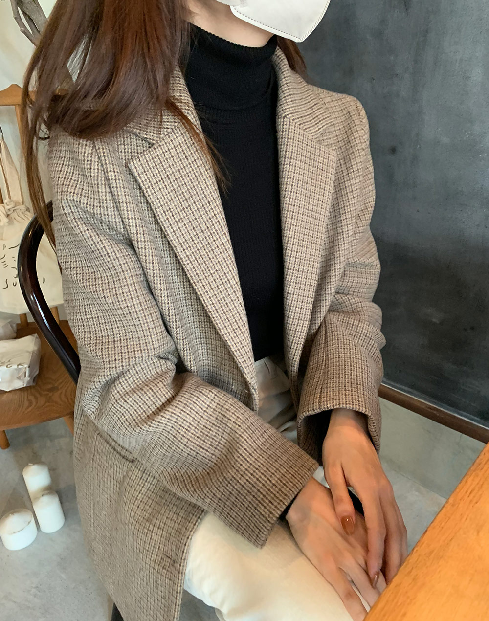 クラシックチェック柄ジャケット | レディースファッション通販 - DHOLIC