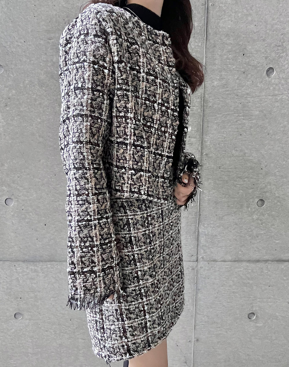 ツイードセットアップ | レディースファッション通販 - DHOLIC