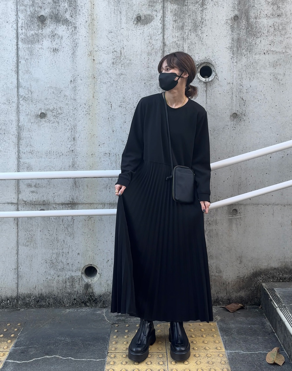 プリーツスカートワンピース | レディースファッション通販 - DHOLIC