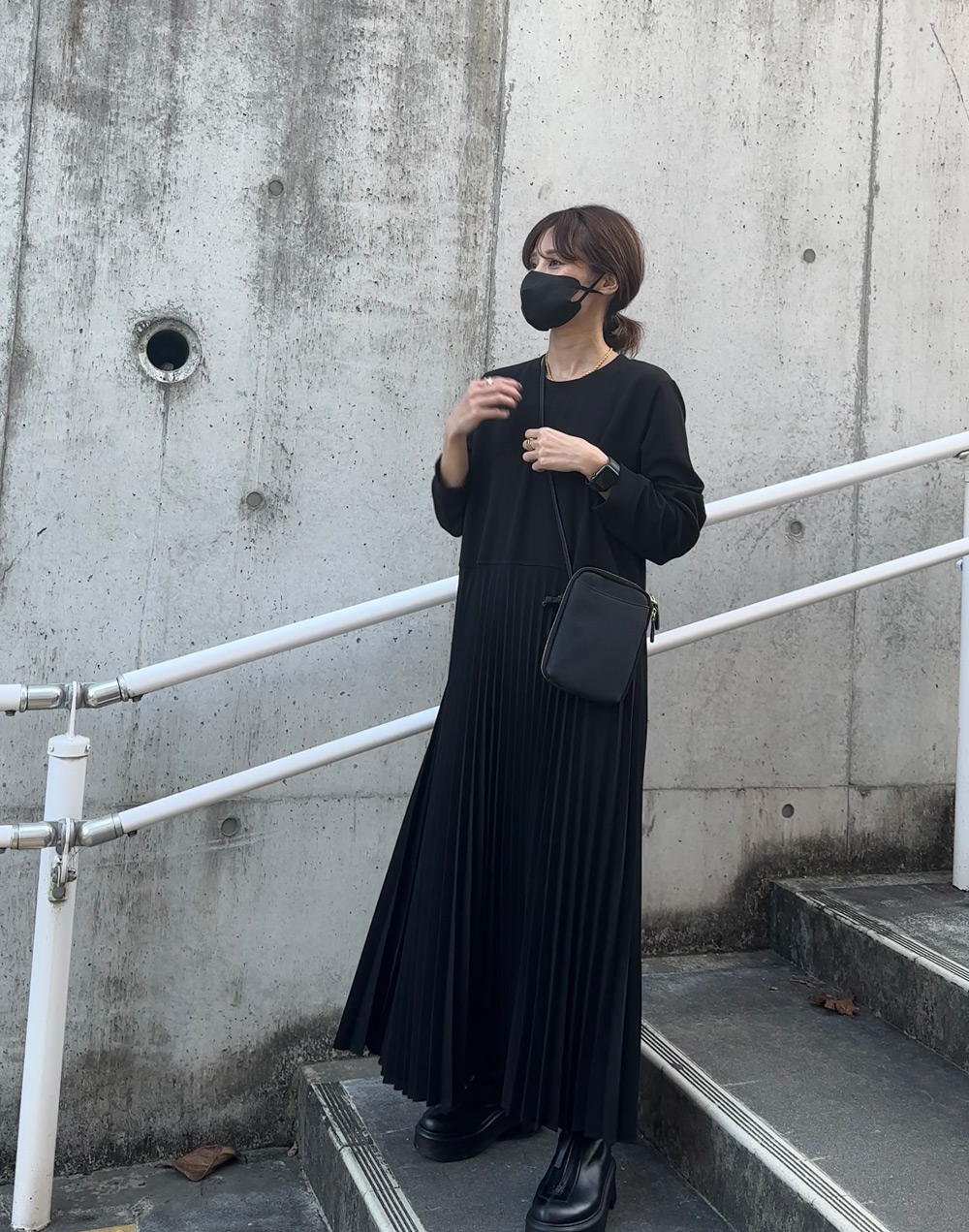 パーティードレス 結婚式 お呼ばれ 2way リボンベルト クロス