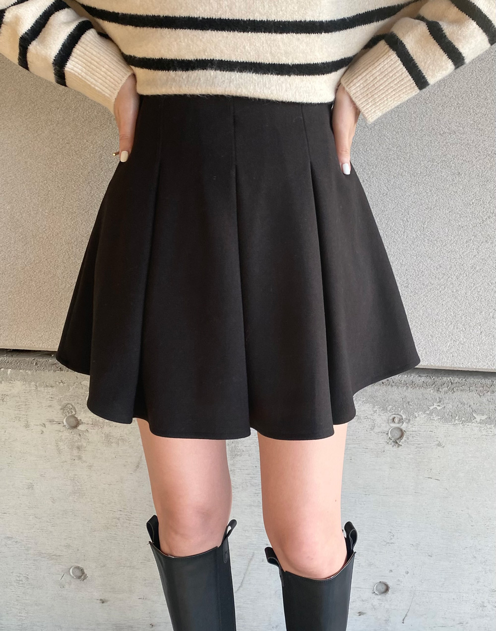 未使用●新品●アルマーニコレツォーニ●ボックスプリーツスカート●グリーン●フレア ボックスプリーツスカート – WEGO ONLINE STORE