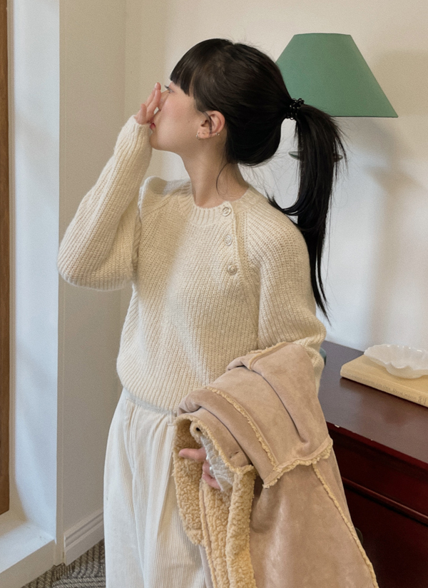 vin　ラグランニット