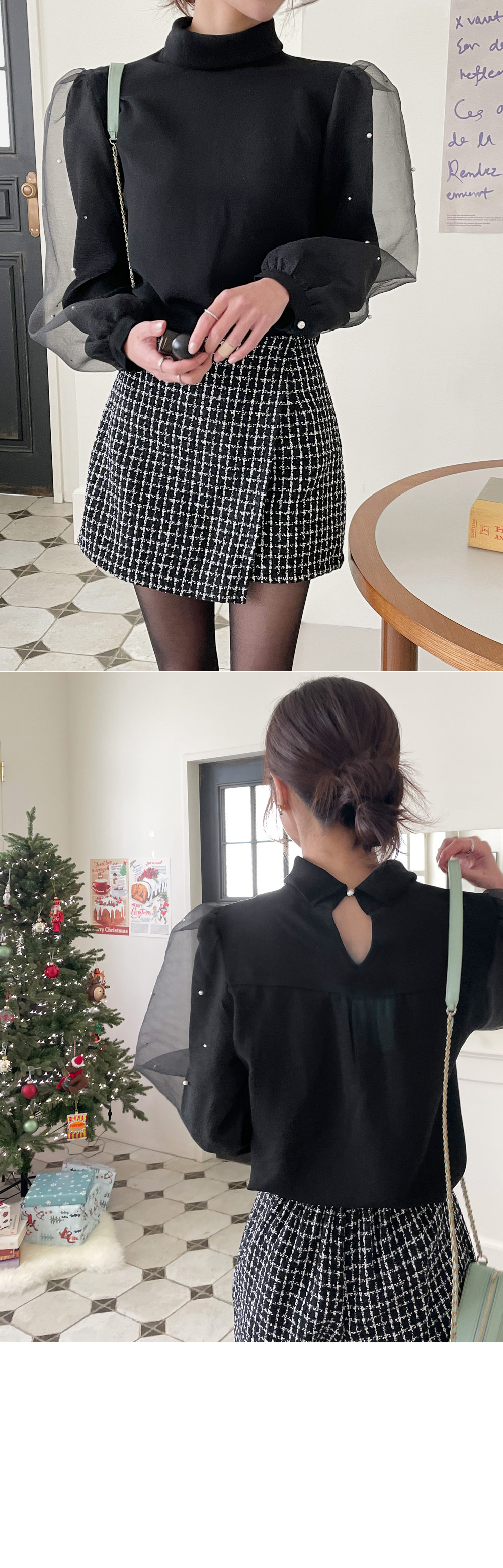 ツイードキュロットパンツ | レディースファッション通販 - DHOLIC