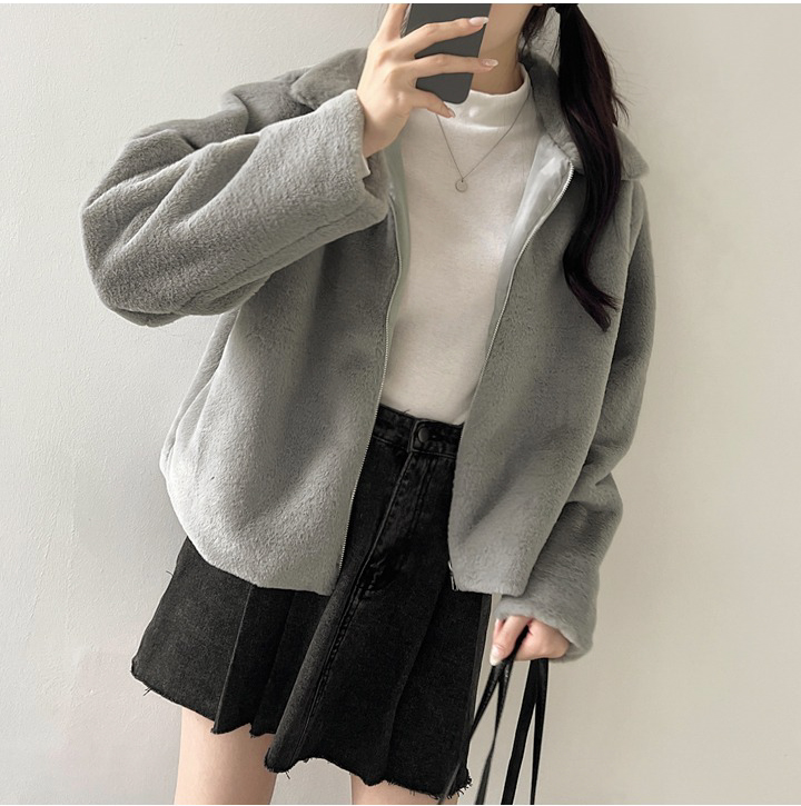 ファータッチセミクロップドジャケット | レディースファッション通販