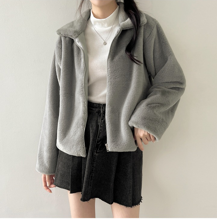 ファータッチセミクロップドジャケット | レディースファッション通販