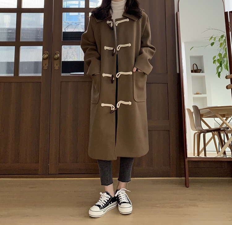 ウール混キルト裏地ダッフルコート | レディースファッション通販 - DHOLIC